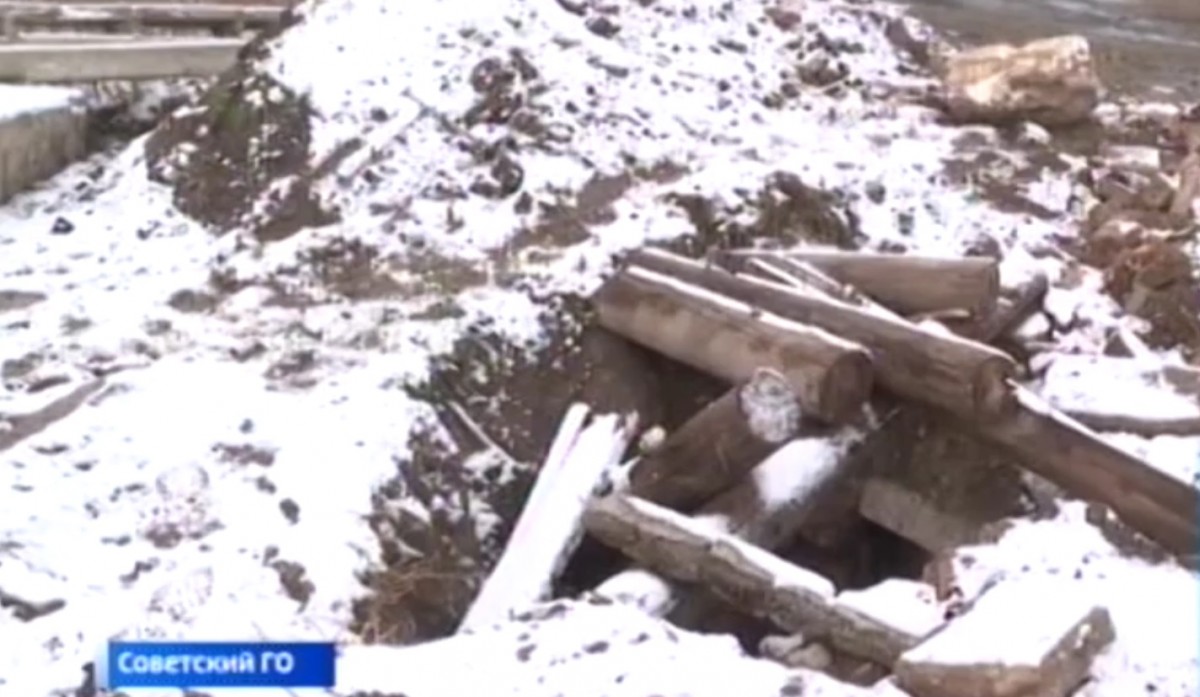 В Зеленокумске обнаружен старый склеп с останками человека