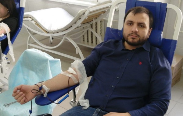 Донорская акция по сдаче крови для раненых солдат прошла в Кисловодске