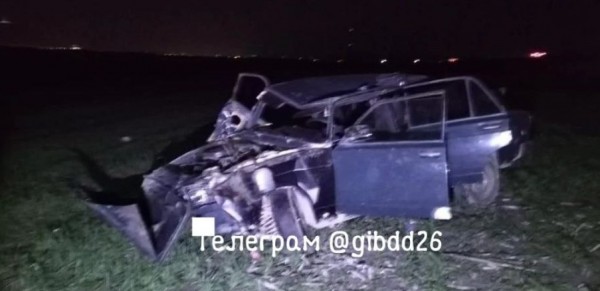 Начинающий водитель попал в аварию на Ставрополье