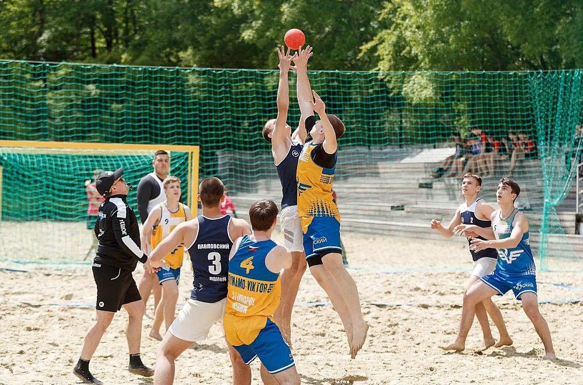 Первенство России по пляжному гандболу прошло в Ставрополе в эти выходные