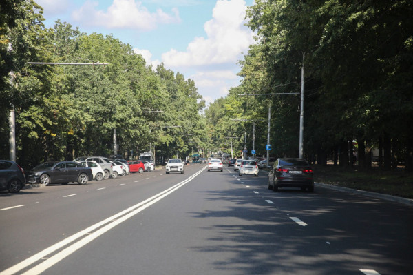 В Ставрополе в рамках нацпроекта обновили дорожную инфраструктуру на улице Ленина