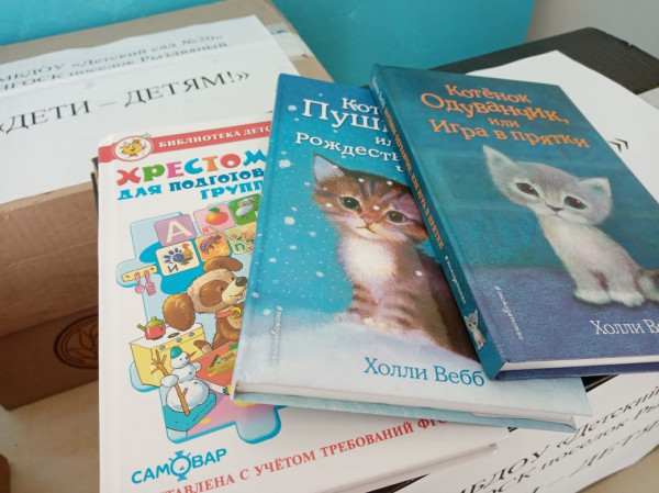 Книги для детей Донбасса собрали жители Ставрополья
