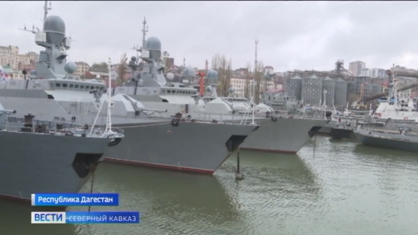 Экскурсии по кораблям Каспийской флотилии пройдут в Махачкале