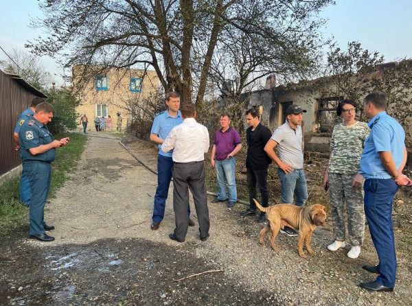 На Ставрополье прокуратура проводит проверку по факту пожара вблизи Сенгилеевского водохранилища