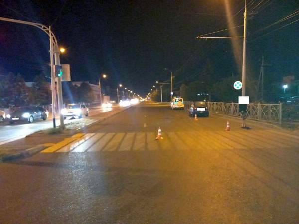 В Ставрополе иномарка сбила пешехода на зебре