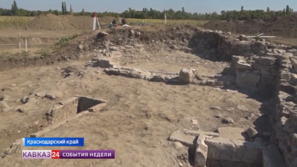 В Белореченском районе во время раскопок обнаружили средневековый храм