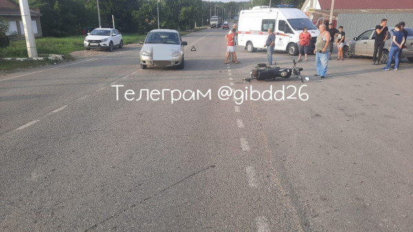 Из-за пьяного водителя два подростка отправились в больницу на Ставрополье