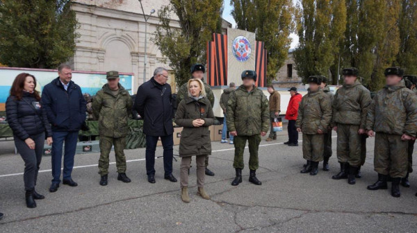 Мобилизованным спецназовцам в Ставрополе передали снаряжение