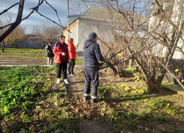 На Ставрополье жители села Безопасное приняли участие в марафоне зеленых дел