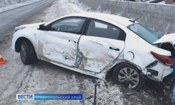 Непогода снова привела к коллапсу на ставропольских дорогах