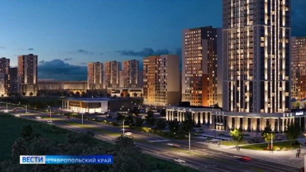 Дом по современным технологиям построили на юге Ставрополя
