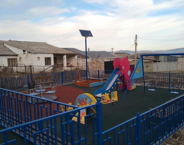 В одном из поселков Кисловодска открыли детскую площадку за 3, 2 миллиона рублей