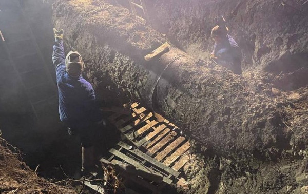 В Пятигорске устранили аварию на водопроводе