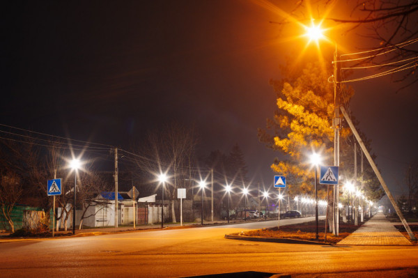 В Кировском округе Ставрополья установили более 200 фонарей