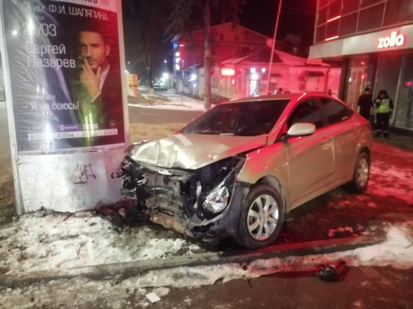 В Пятигорске начинающий водитель сбил пешехода