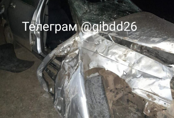 На Ставрополье начинающий водитель спровоцировал ДТП и погиб