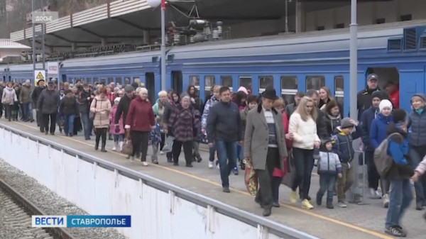 Вокзал Кисловодска вошёл в топ-10 по пассажиропотоку