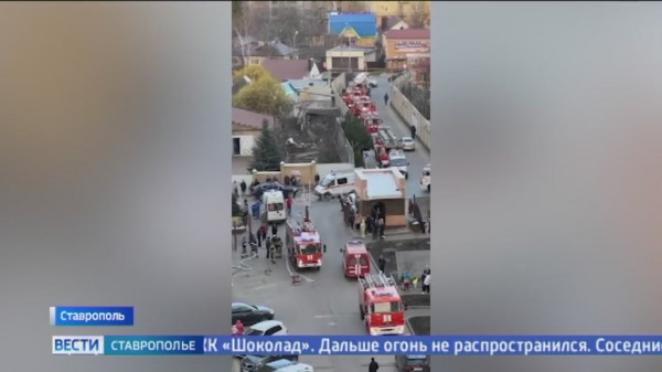 Один человек пострадал в пожаре в многоквартирном доме Ставрополя