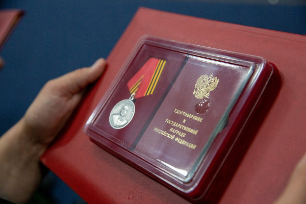 Ордена Мужества вручили семьям семи погибших участников СВО в Ставрополе