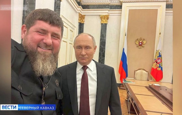 Глава Чечни доложил Владимиру Путину о ситуации в республике и зоне СВО