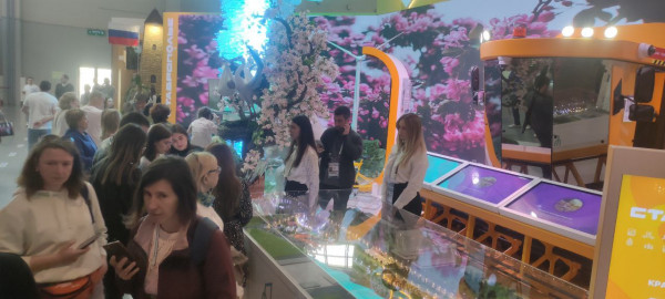 Посетителям выставки Россия в Москве предлагают построить свой город на Ставрополье